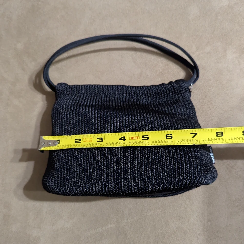 The Sak Black Knit Handbag